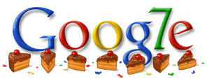 GoogleArt7thBirthDay2005